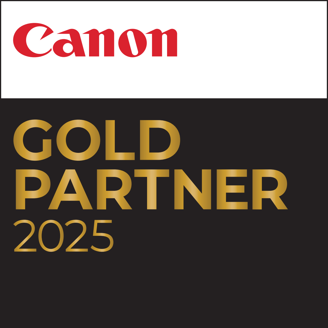 CANON GOLD PARTNER 2025